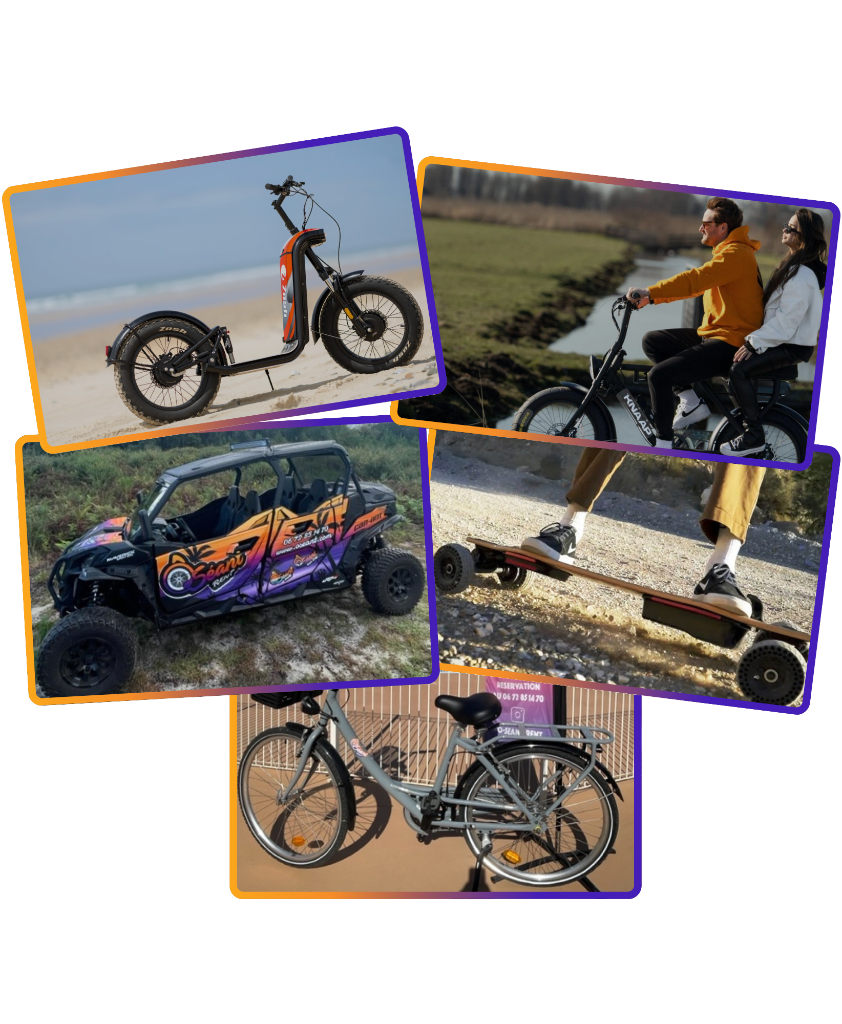 Location et Vente de vélos et trottinettes à Soustons pour vos